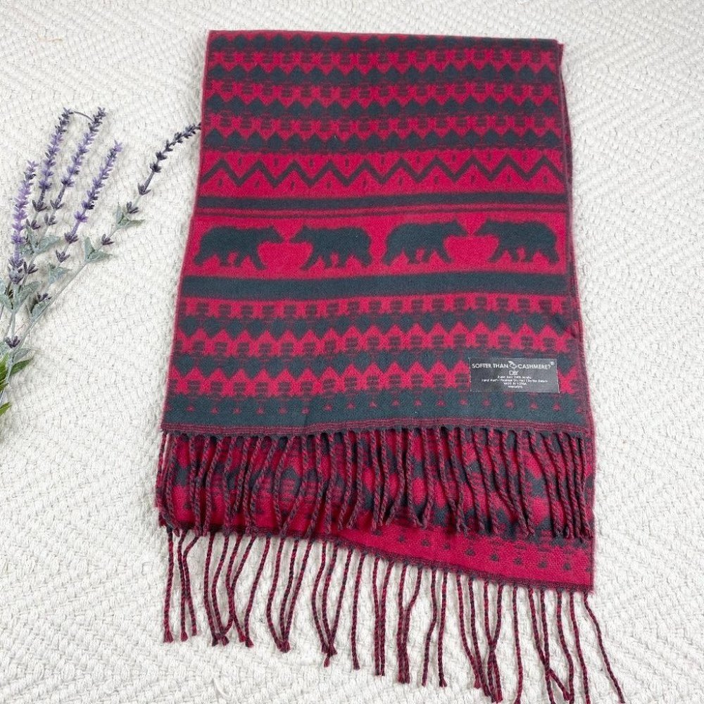 D&Y Softer than Cashmere? Scarf Bears and Stripes